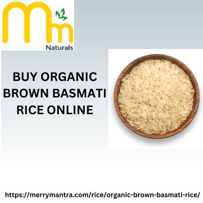BUY ORGANIC BROWN BASMATI RICE ONLINE - Linkbio | Instabio