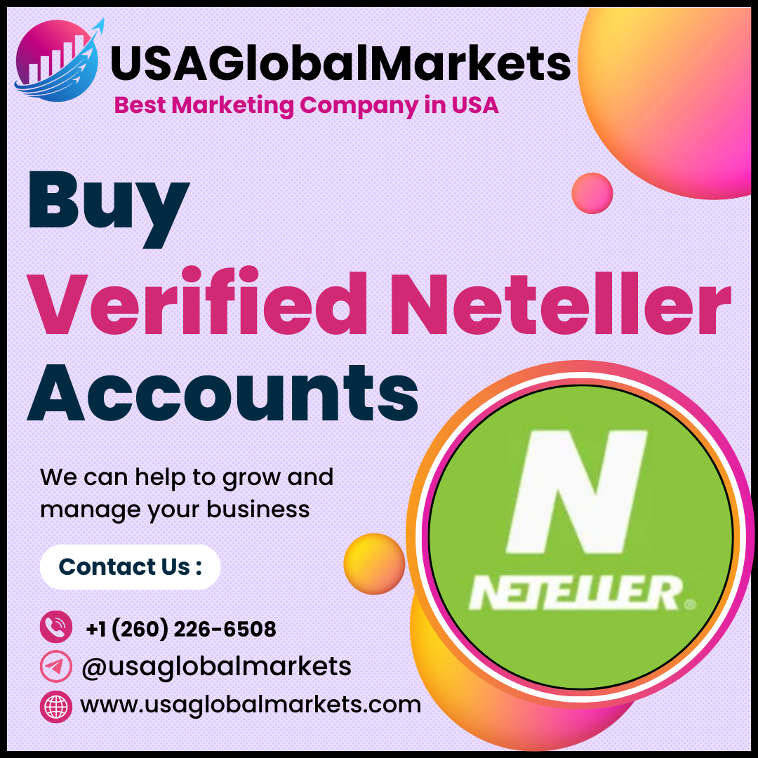 Buy Verified Neteller Accounts - Old Neteller Accounts Sale