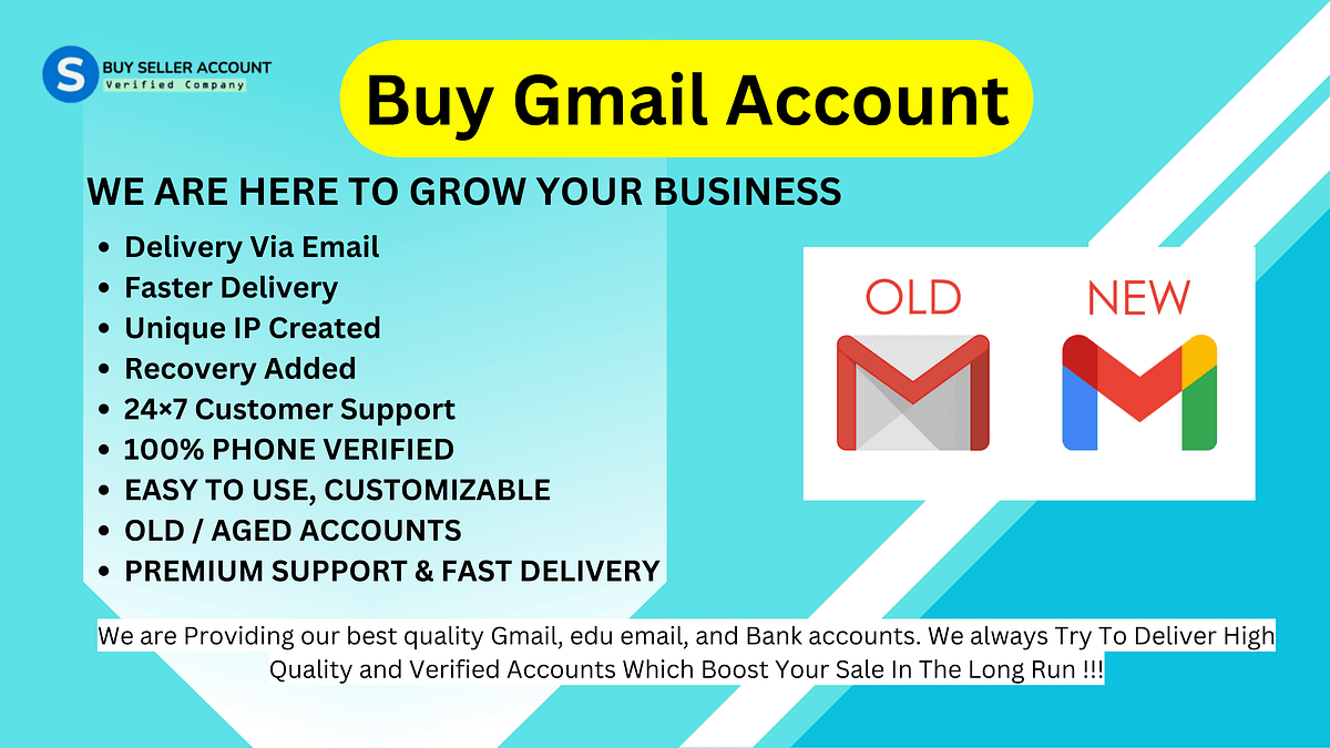 Top 5 Places to Buy Gmail Accounts: A Comprehensive Guide | by Tammy Perrye | Jul, 2024 | Medium