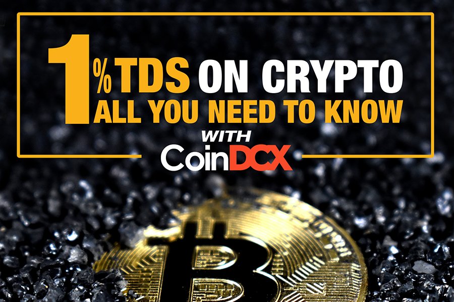 Learning the 1% TDS on crypto in India system for traders