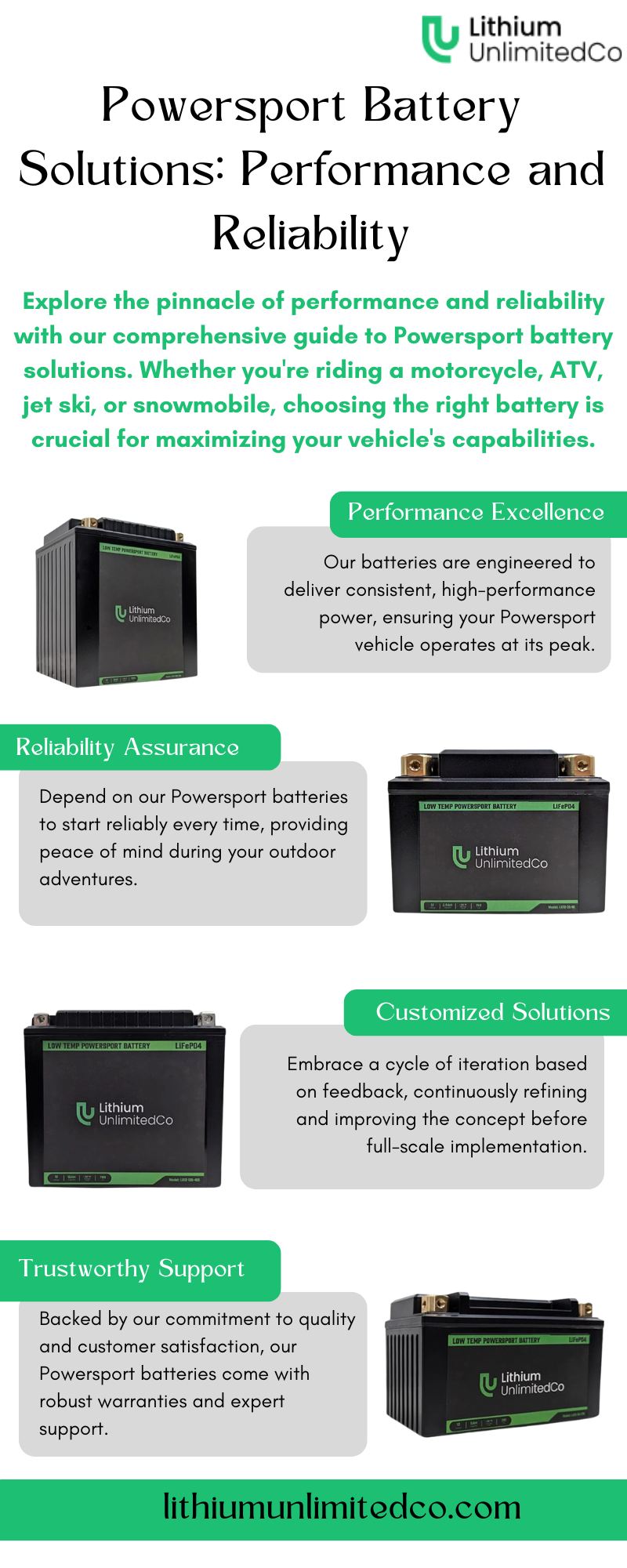 Powersport Battery Solutions: Performance and Reliability