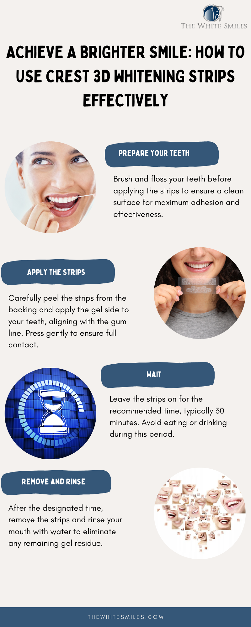 Achieve a Brighter Smile: How to Use Crest 3D Whitening Strips Effectively