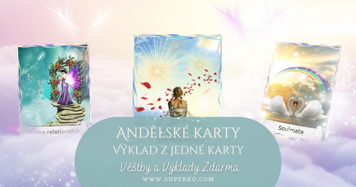 Andělské karty - výklad z 1 karty