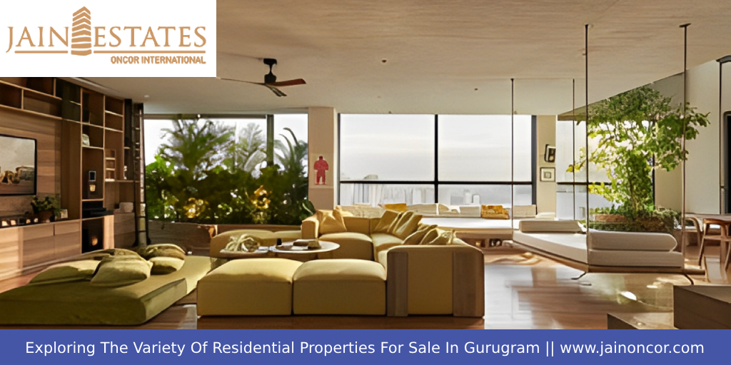 Exploring The Variety Of Residential Properties For Sale In Gurugram -