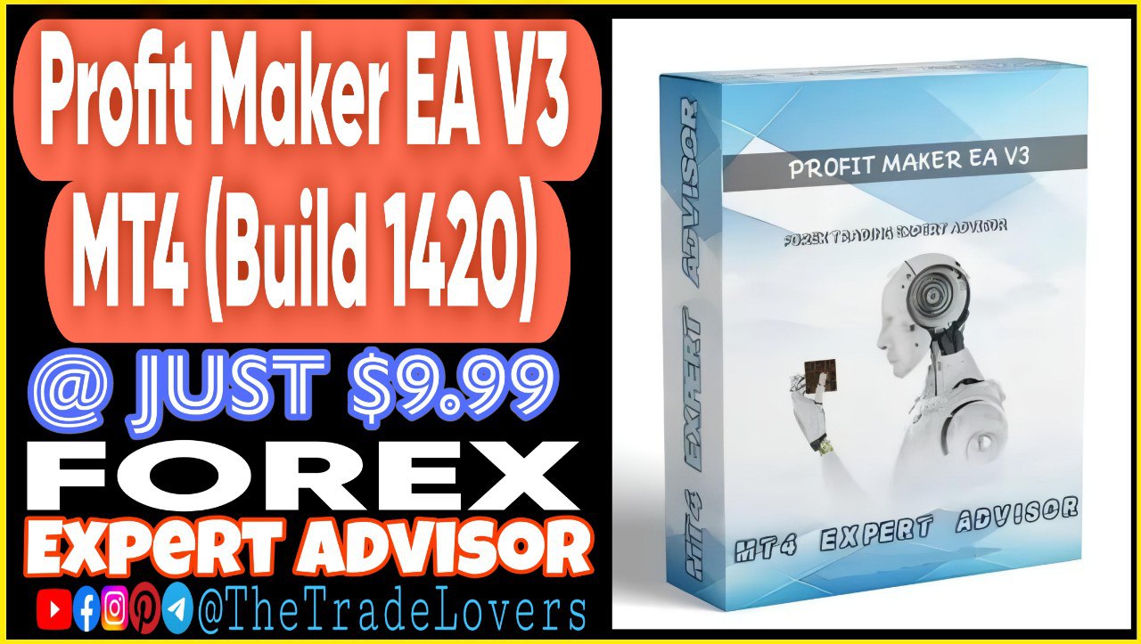 Profit Maker V3 EA MT4 (Works on Build 1420) | Forex Robot | MT4 Expert Advisor - Payhip