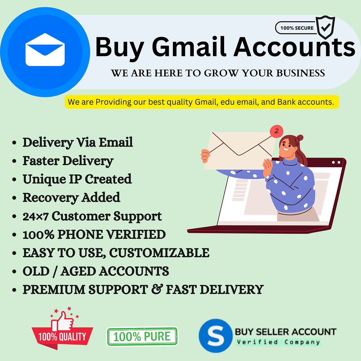 How to Buy a Fresh Gmail Account ( PVA & Aged ) | by Lamont | Aug, 2024 | Medium