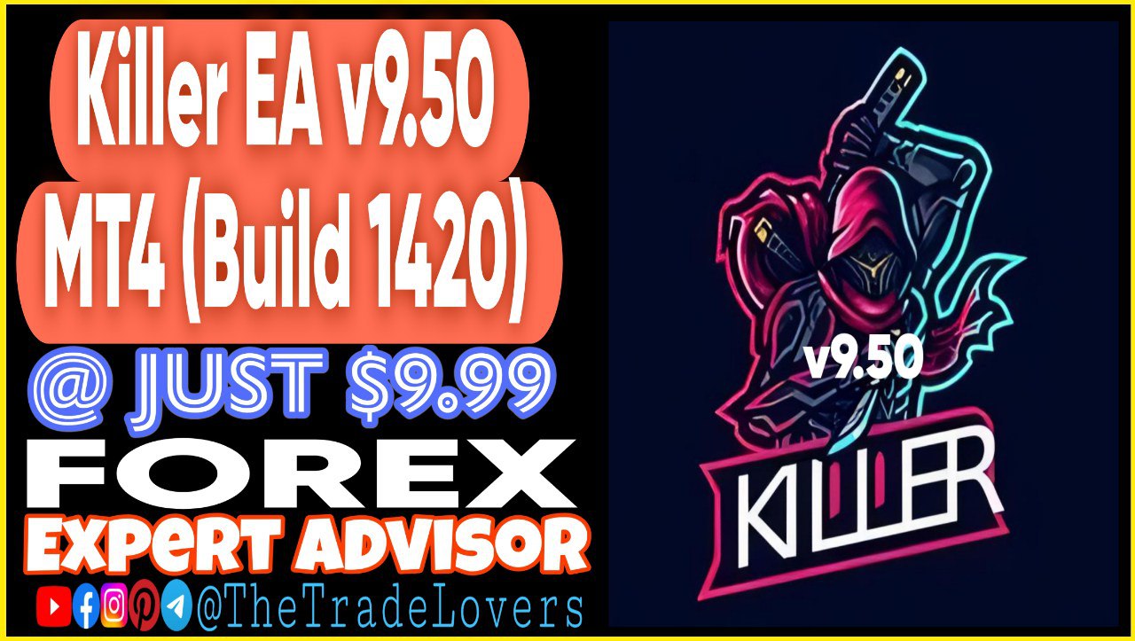 Killer EA v9.50 No DLL (Works on Build 1420) | Forex Robot | MT4 Expert Advisor - Payhip