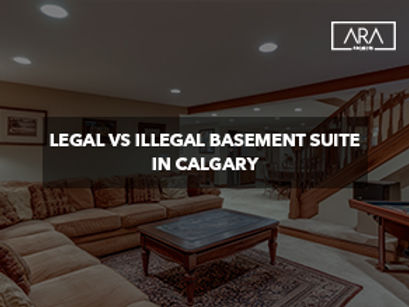 Legal vs Illegal Basement Suite in Calgary