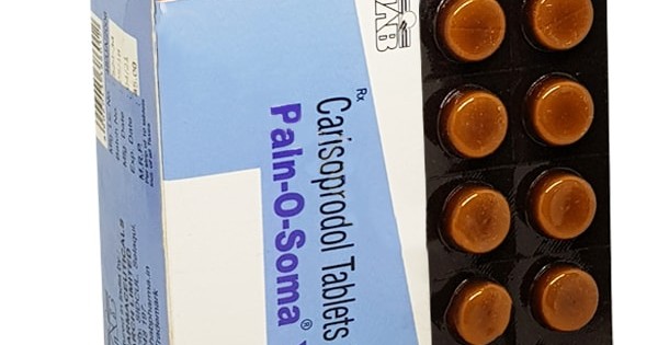 Pain O Soma 500mg (Carisoprodol) Treat Muscle pain