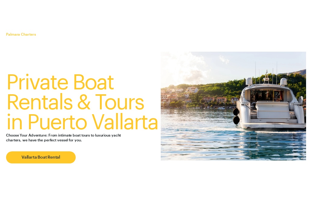 Palmara Charters | private boat rental and tours puerto vallarta