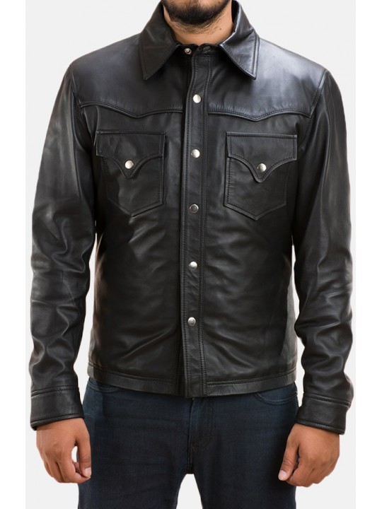 Leather Shirts Mens Online | ZippiLeather