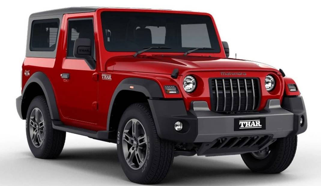 New Mahindra Thar Rental in Goa | Open Jeep on Rent