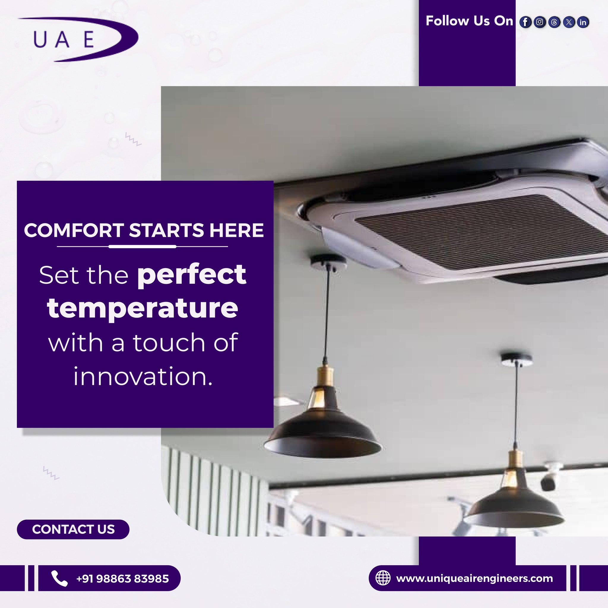 VRF Air Conditioning System in Bangalore – Unique Air Engineers