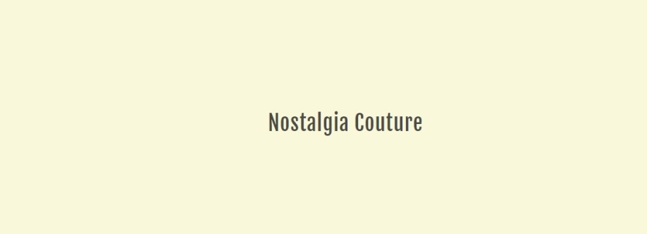 Nostalgia Couture LLC Cover Image