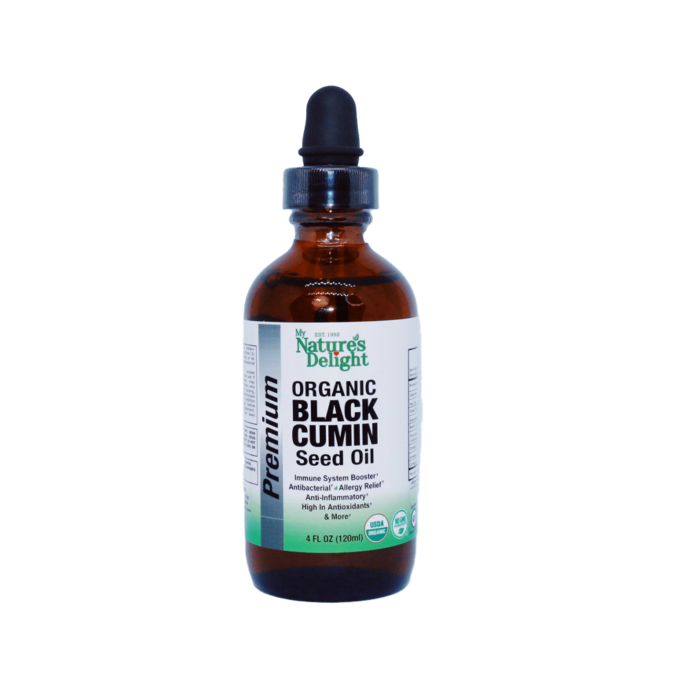 Organic Black Seed Oil - 4 oz | My Nature's Delight