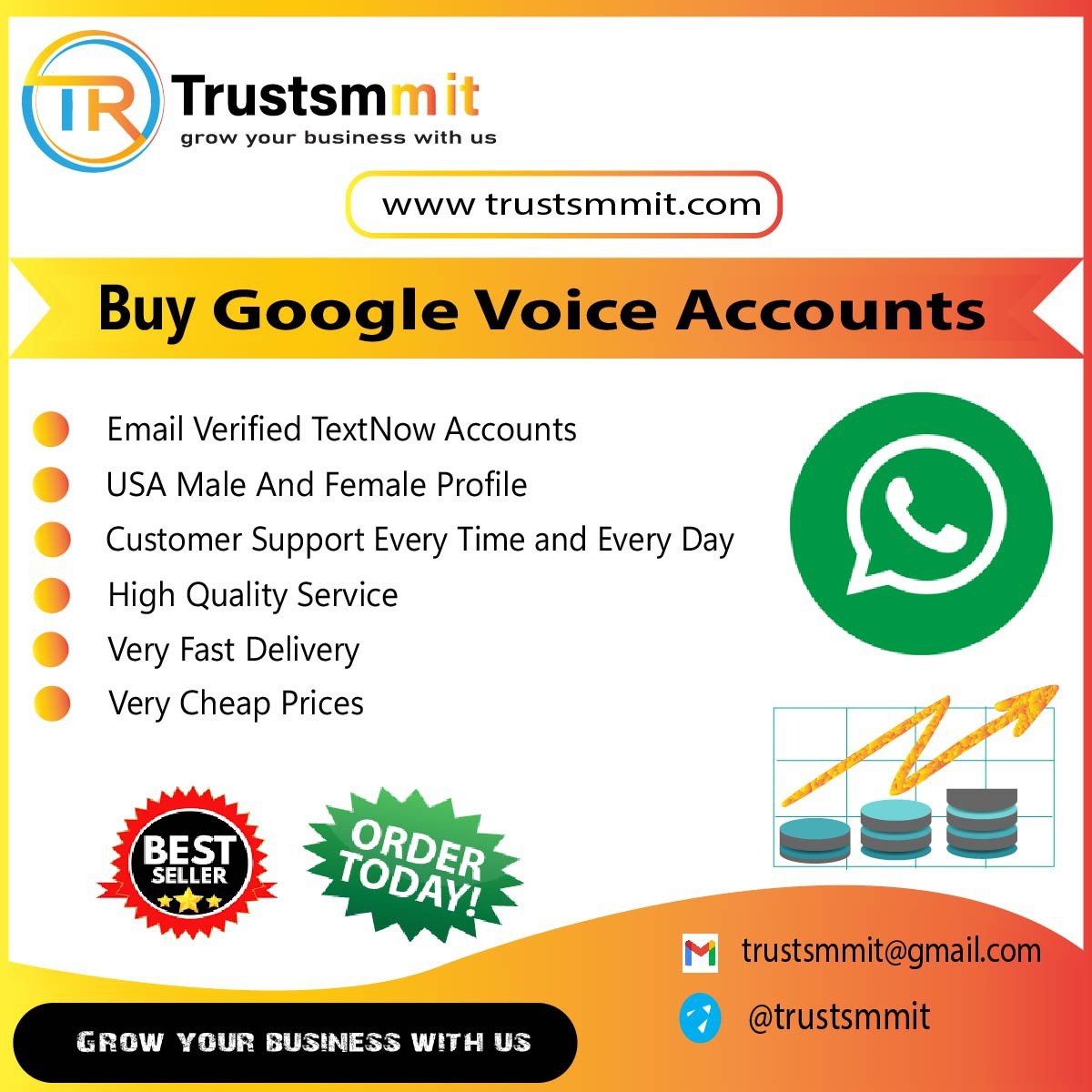 Buy Google Voice Accounts - 100% Secure Numbers And Reliable ...