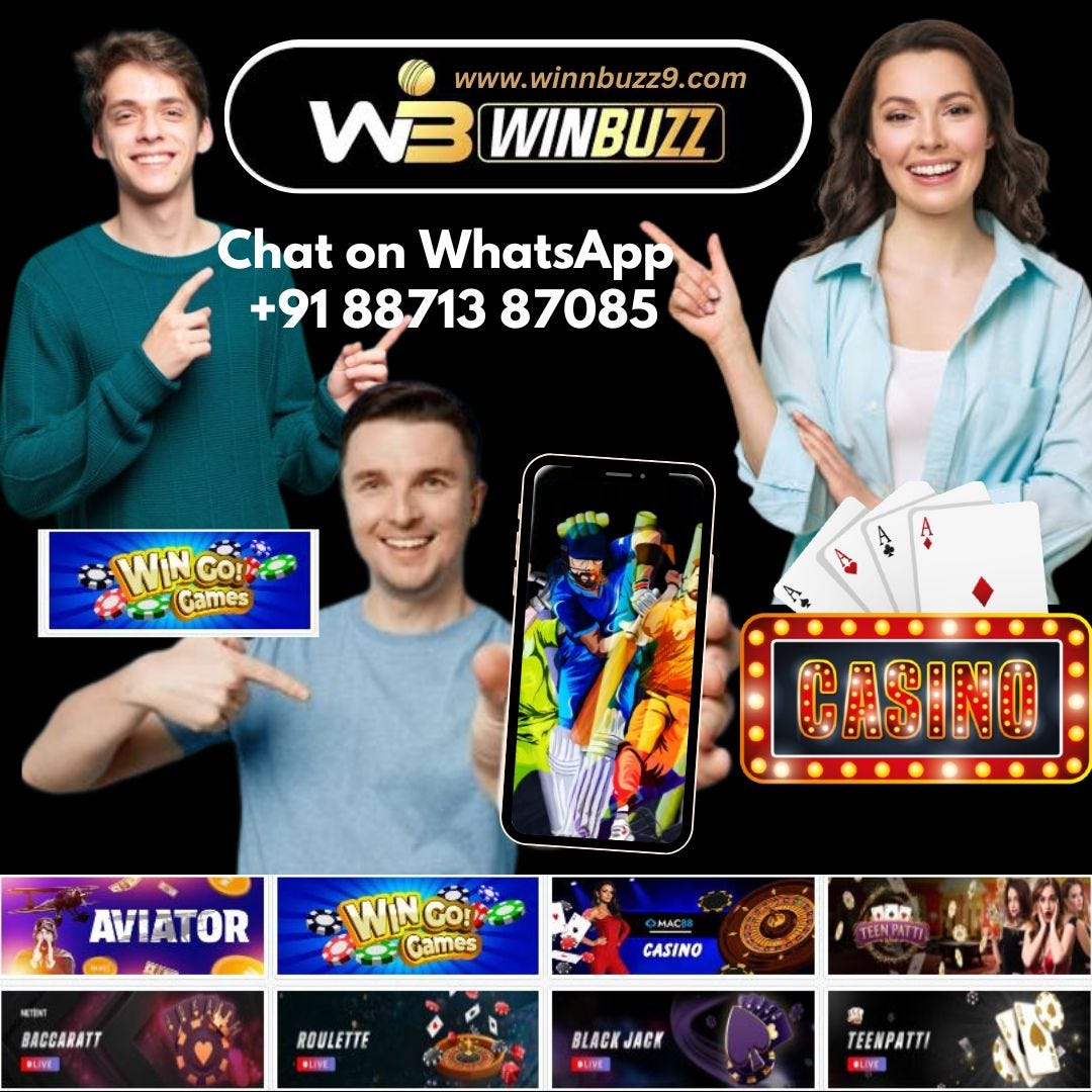 Winbuzz Cricket ID WhatsApp Chat: +91 88713 87085 | by WinnBuzz | Nov, 2024 | Medium