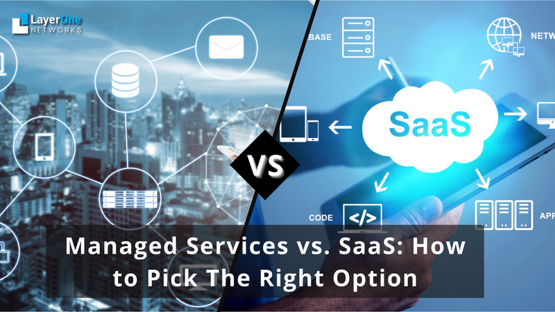 Managed Services vs. SaaS: How to Pick The Right Option - Layer One Networks