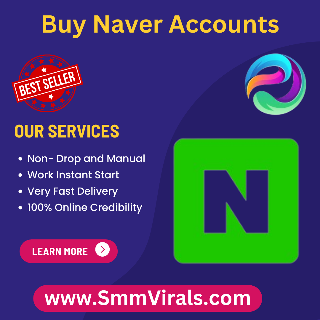 Buy Naver Accounts-100% Email & Number verified