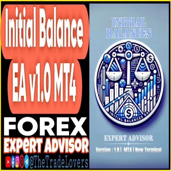 Initial Balances EA v1.0 MT4 (Works on Build 1431+) | Forex Robot | MT4 Expert Advisor - The Trade Lovers