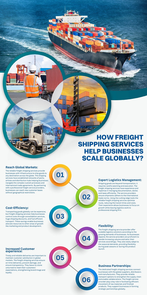 How freight shipping services help businesses scale global… | Flickr