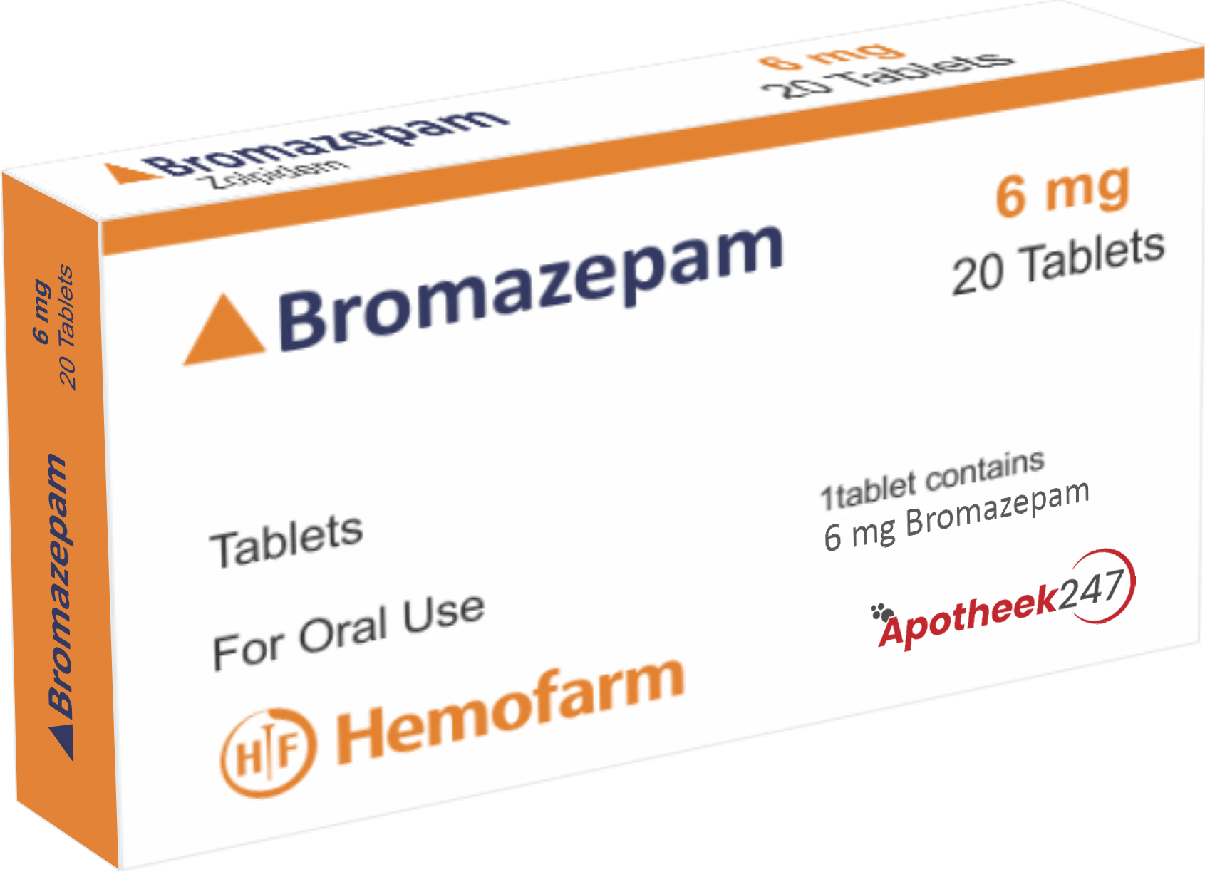 Bromazepam 6 mg Kopen Zonder Recept | Apotheek247