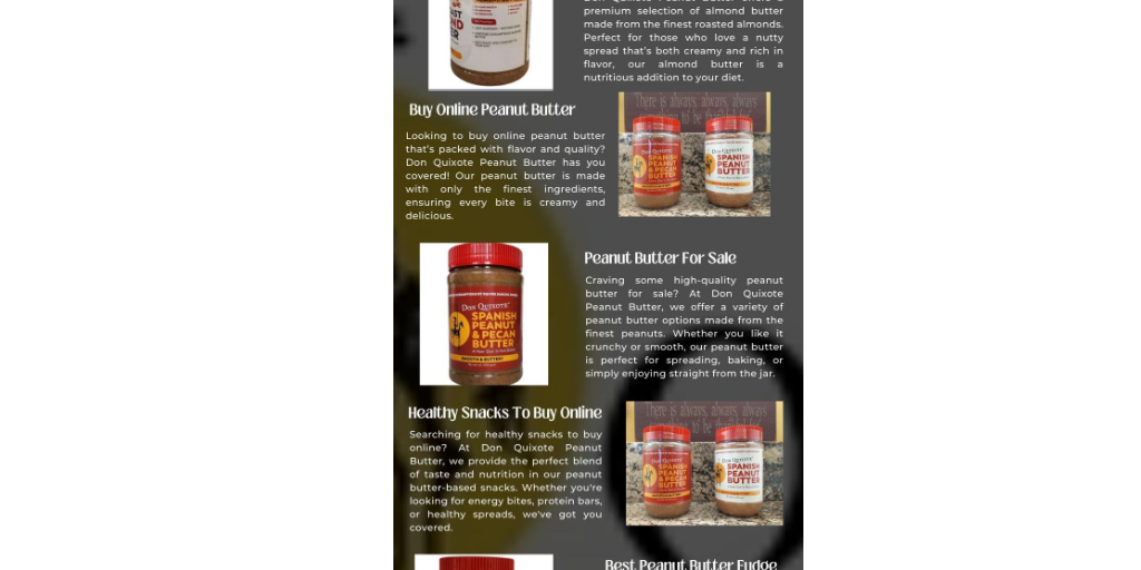 The Buy Almond Butter Online by donqpeanutbutt - Infogram