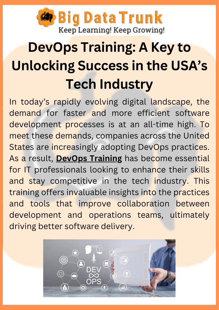 PPT - DevOps Training A Key to Unlocking Success in the USA’s Tech Industry PowerPoint Presentation - ID:13912924