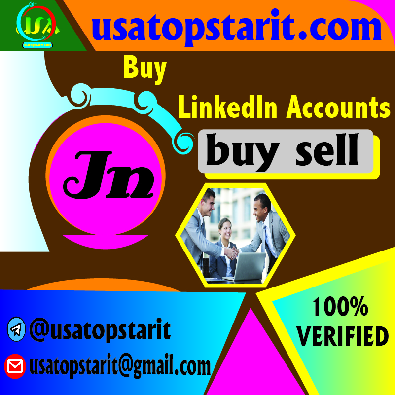 Buy LinkedIn Accounts Real, PVA, Premium Bulk