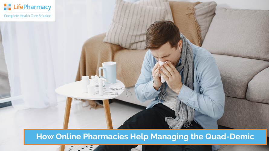 How Online Pharmacies Help Managing the Quad-Demic