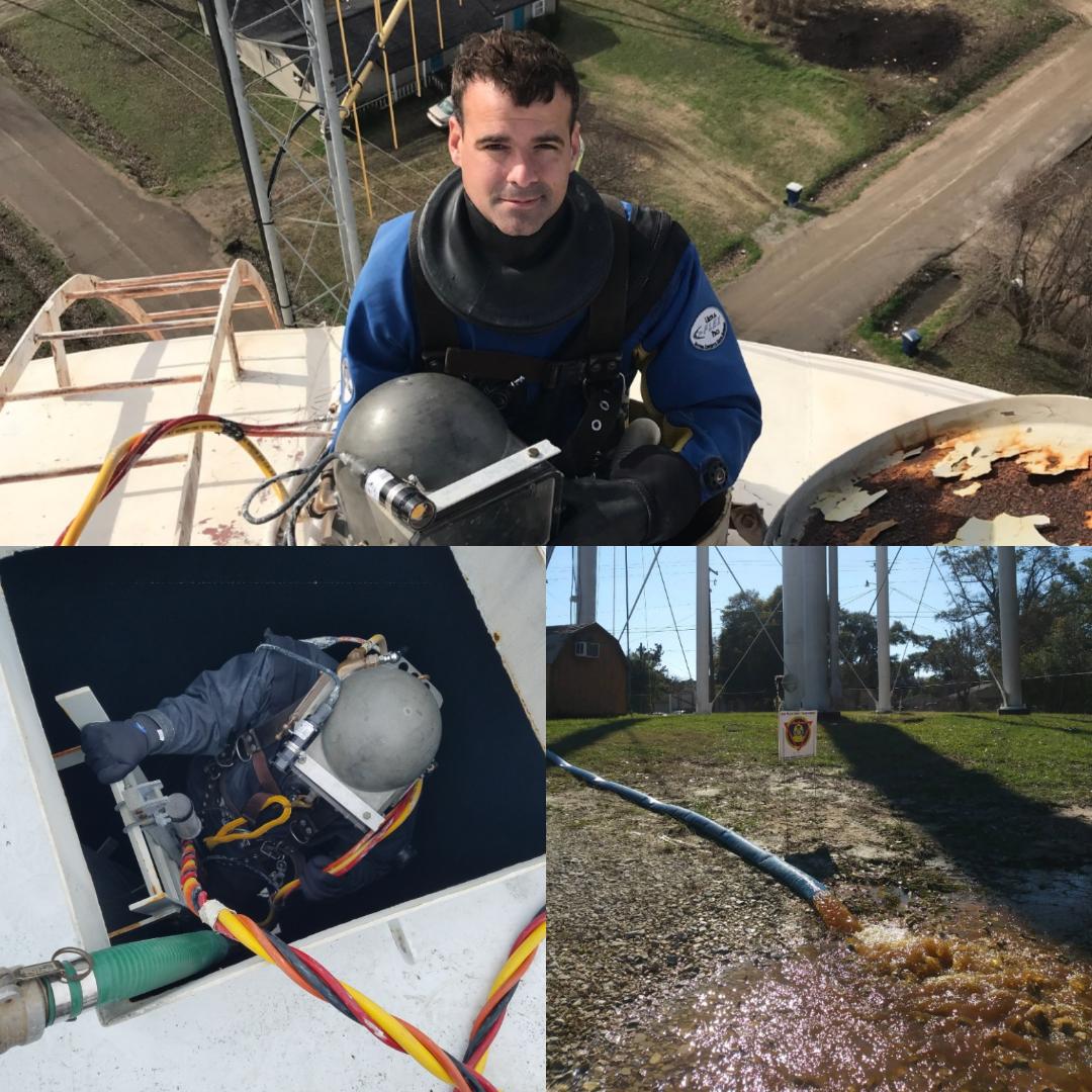 Professional Diver Maintenance and Tank Inspection Services in Texas | Ron Perrin Water Technologies, Inc. – Water Tank Solutions