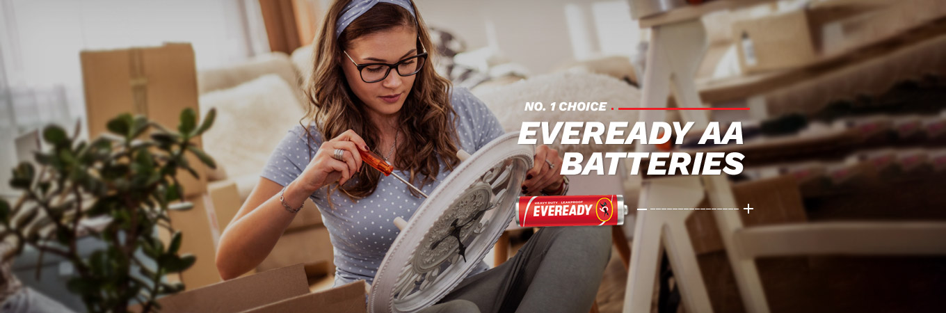 Eveready AA Batteries - Reliable Power for Every Device