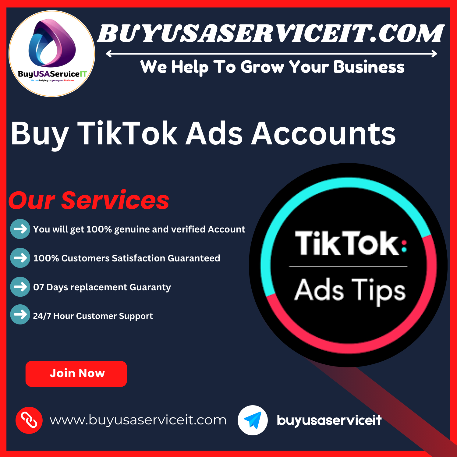 Buy TikTok Ads Accounts With Ads Manager Best Quality Service