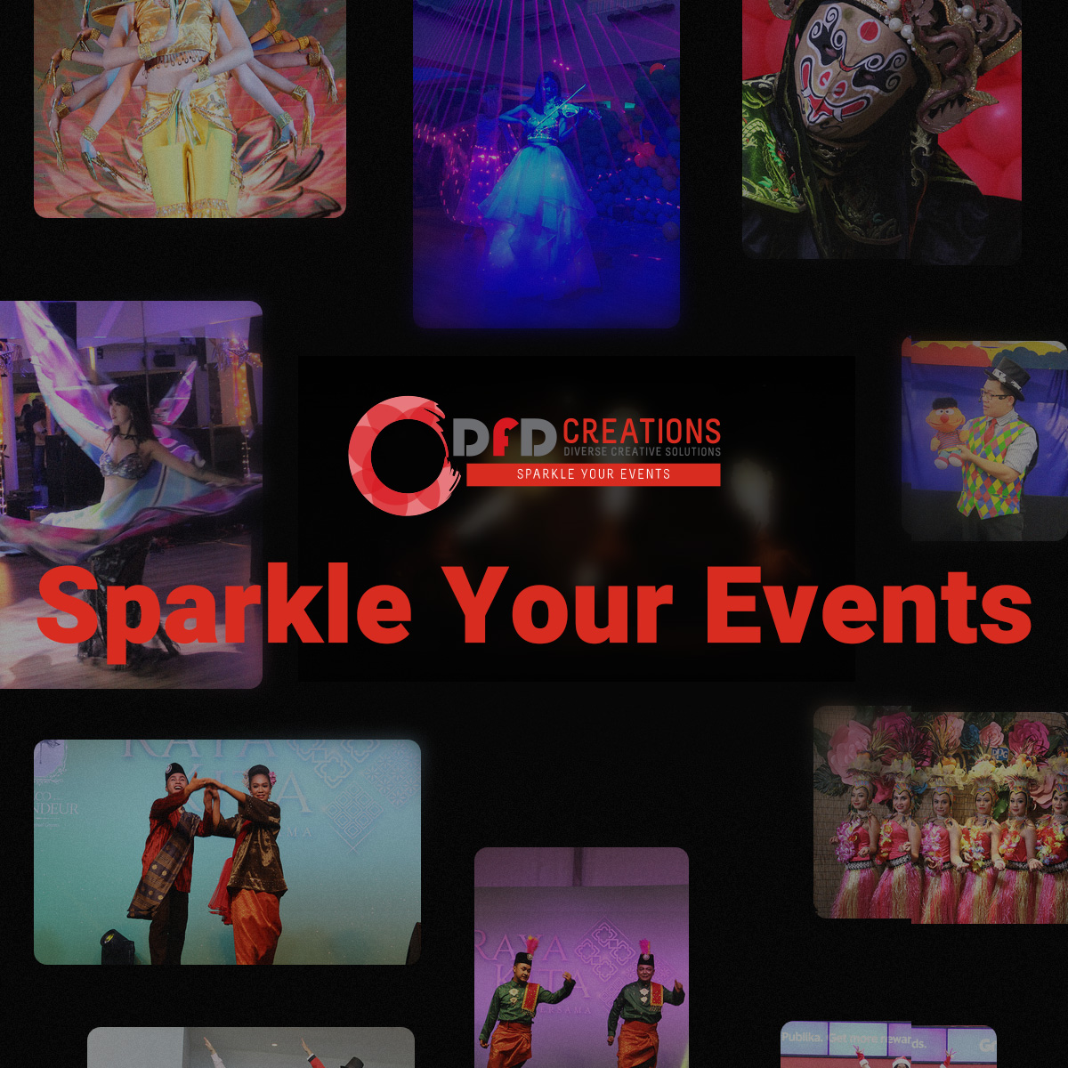 Contact DFD Creations for Your Event Entertainment Needs in Malaysia