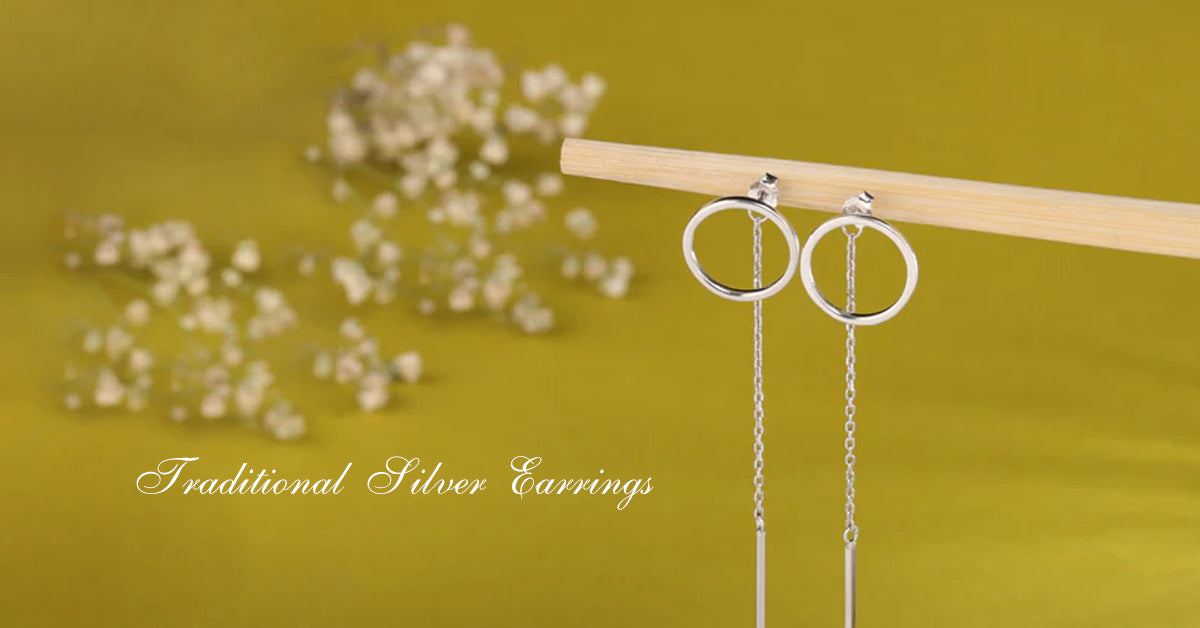 Tips for Styling Traditional Silver Earrings with Every Outfit – DEESSA.co