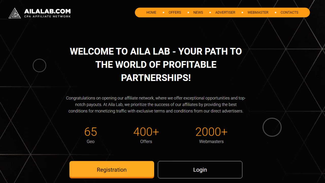 Aila lab - Affiliate network