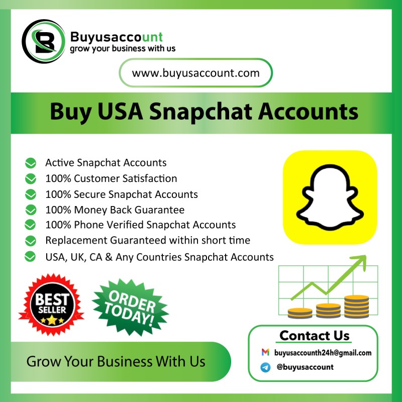 Buy Snapchat accounts-100-100k Snap Score And ‍followers