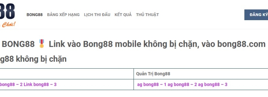 BONG88 Link vào Cover Image