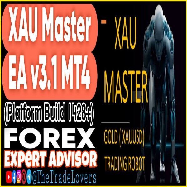 XAU Master EA v3.1 MT4 (Works on Build 1431+) | Forex Robot | MT4 Expert Advisor - The Trade Lovers