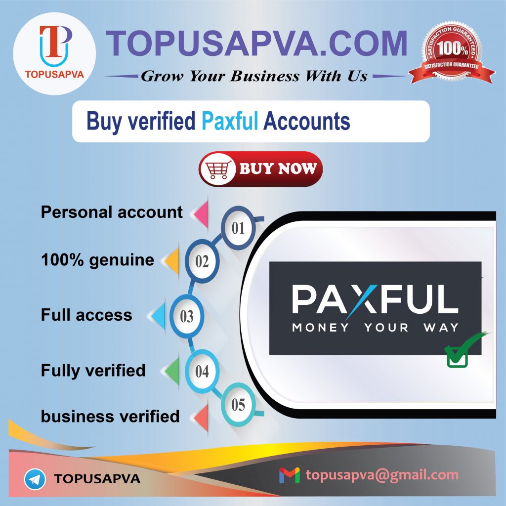 Buy Verified Paxful Accounts - High Quality 100% Verified