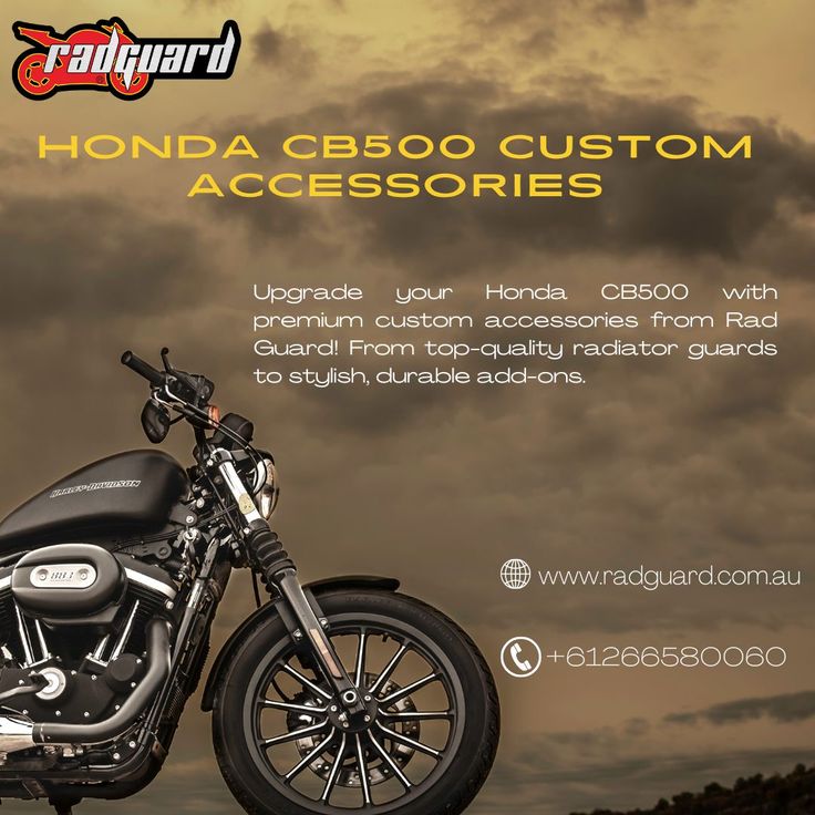 Pin on Honda CB500 Custom Accessories