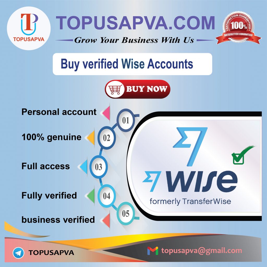 Buy Verified Wise Accounts - Personal & Business Accounts