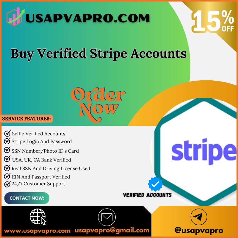 Buy Verified Stripe Account - 100% Secure, USA, UK Stripe