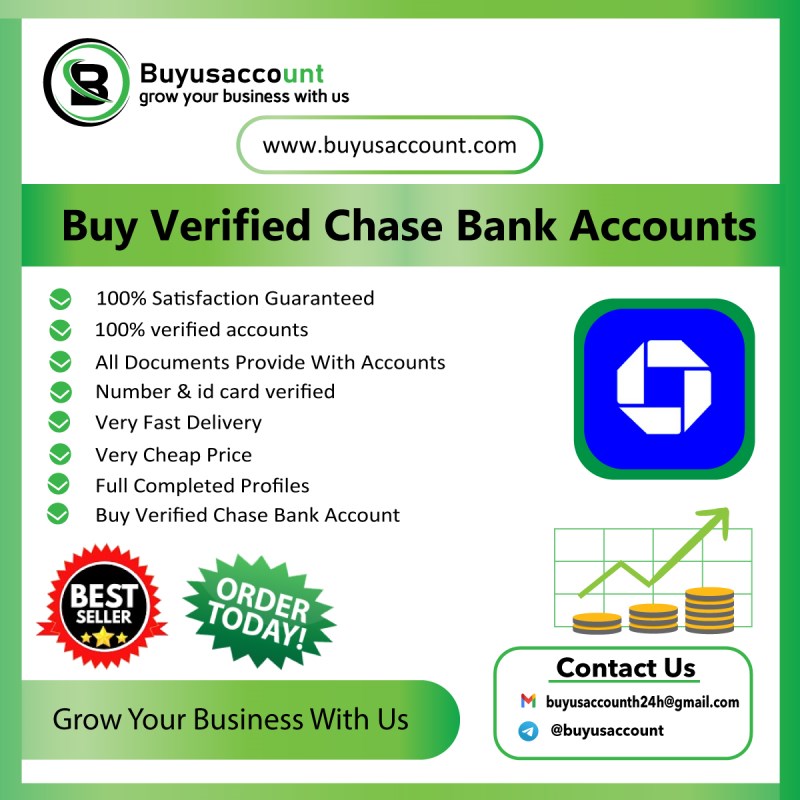 Buy Verified Chase Bank Accounts - 100% verified accounts