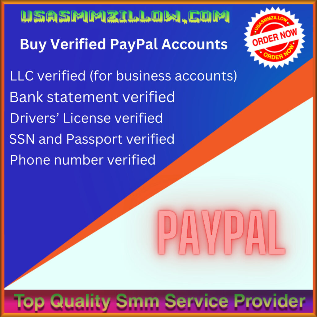 Buy Verified PayPal Accounts- Verified Personal Business