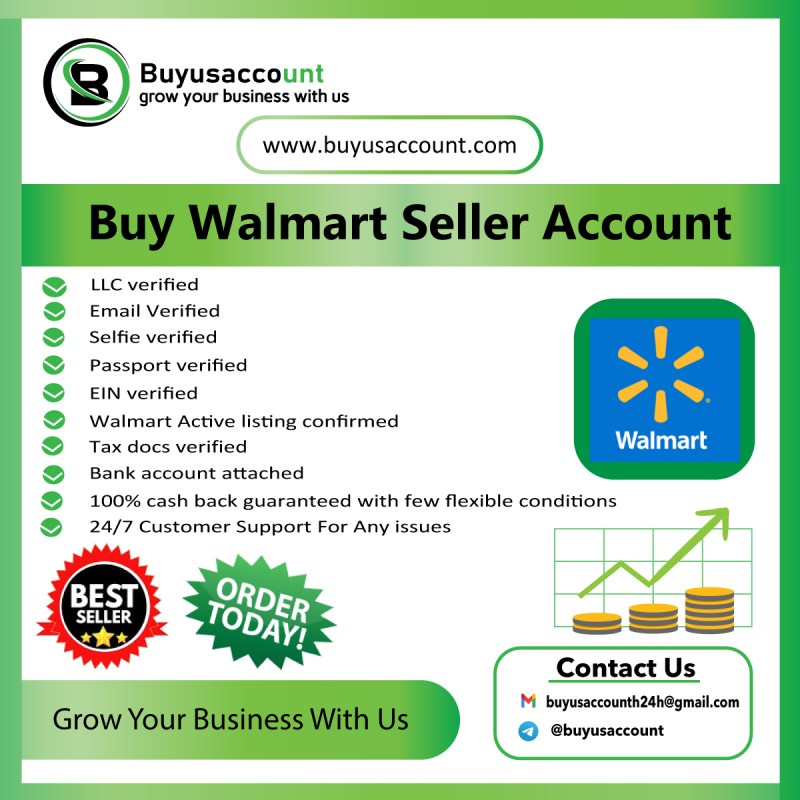 Buy Walmart Seller Account - Selfie verified