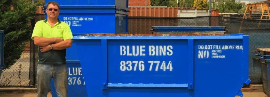 Blue Bins Cover Image