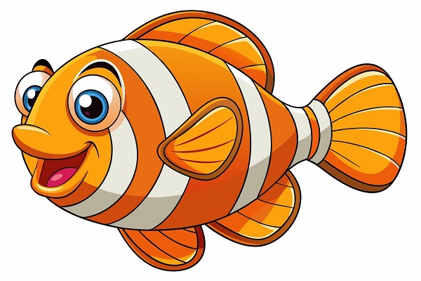 60+ Best Clownfish Fish Images and Coloring Pages for Kids