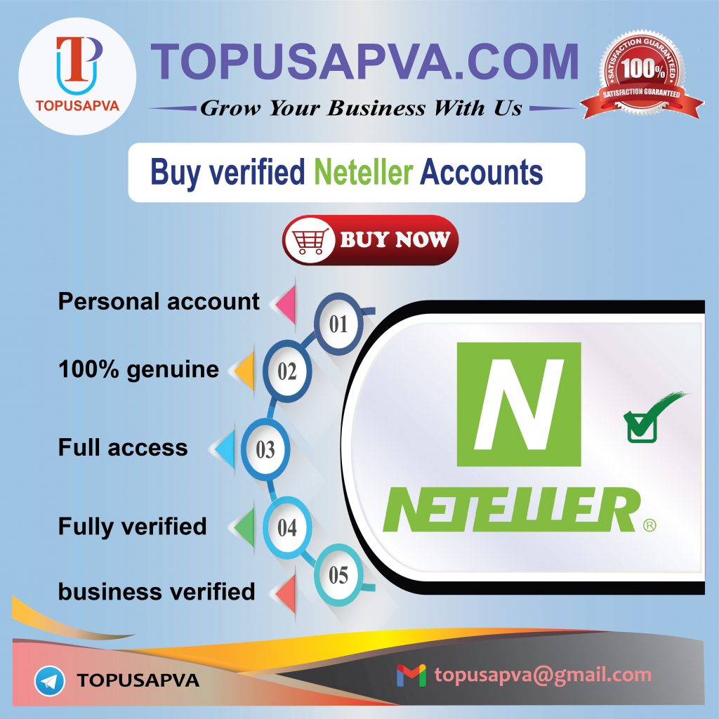 Buy Verified Neteller Accounts - 100% secure &Real Ip