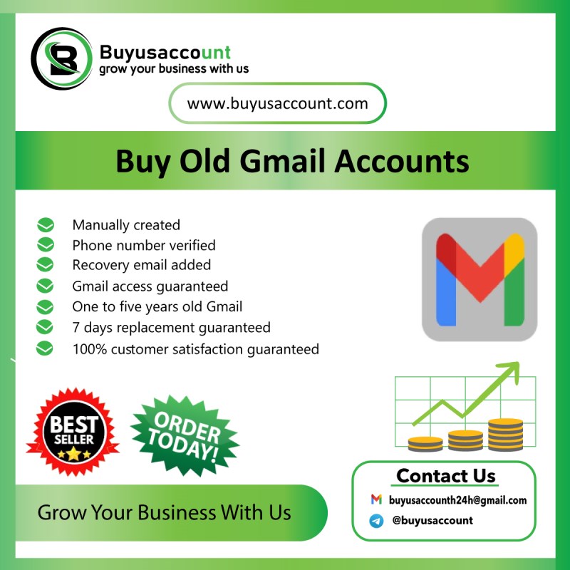 Buy Old Gmail Accounts- cheap prices